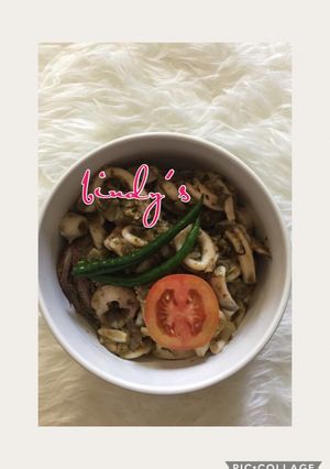 Foto resep Cumi cabe hijau
