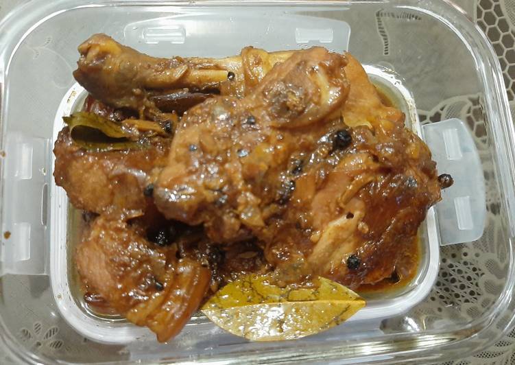 Recipe of Speedy Chicken and Pork Adobo