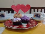 Este muffin es la union perfecta, para los enamorados