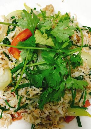 Hình của món Ruốc Xào.