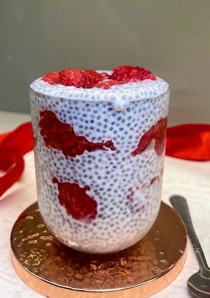 Une photo de Pudding aux graines de chia