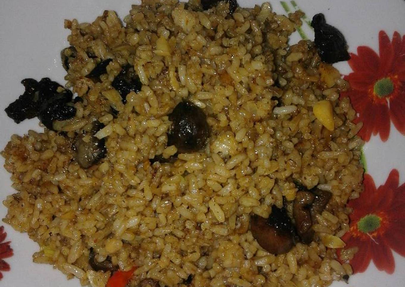 Nasi goreng kari kambing