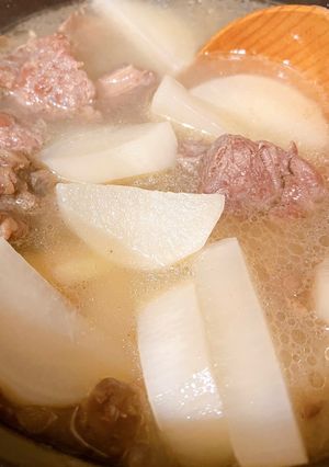 蘿蔔牛肋湯 的食譜成品照片
