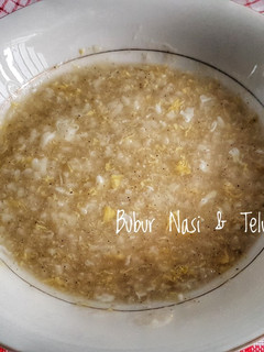 Foto resep Bubur Nasi & Telur