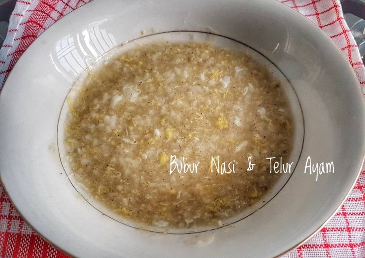 Cara Membuat Bubur Nasi &amp; Telur Anti Ribet!