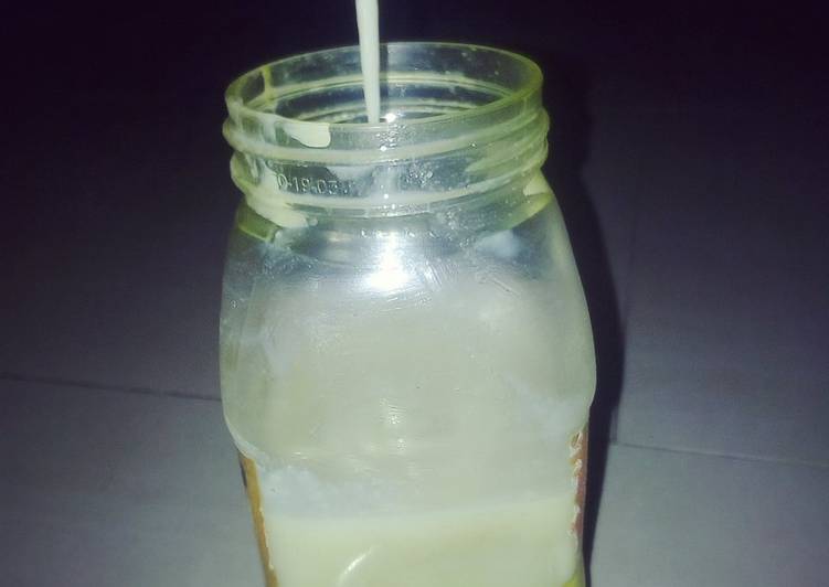 Homemade condensed Milk 2