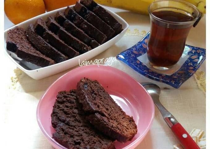 Easiest Way to Make Speedy Banana brownie cake