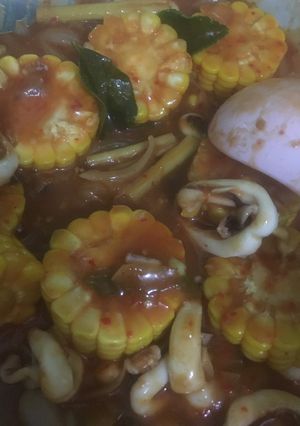 Foto resep 12. Cumi Saus Padang