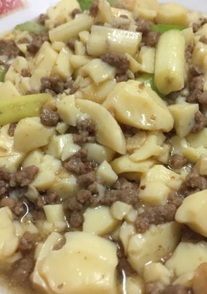 Foto resep Mun Tahu daging sapi 15 menit saja
