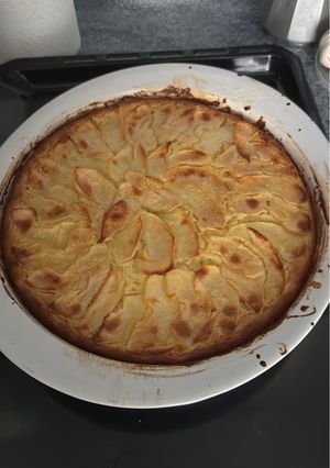 Una foto de Tarta de manzana