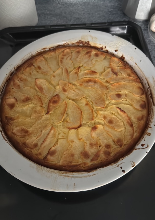 Una foto de Tarta de manzana