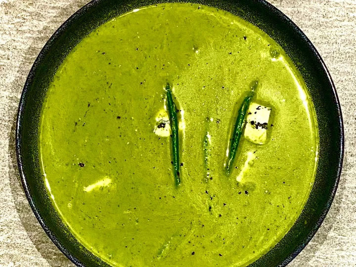 Easy Ways Prepare Recipes Sparrow Grass Soup with Dolcelatte the Awesome  So Delicious.