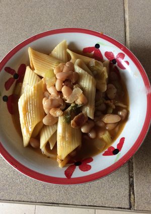 Una foto de Sopa de frejoles