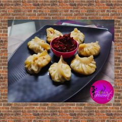 A picture of Veg momos.