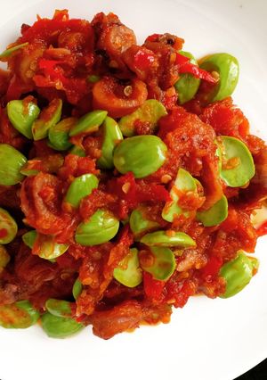 Foto resep Sambal cumi pete