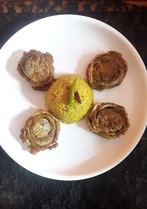 A picture of Broken rice khichuri.