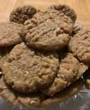Peanut butter oatmeal cookies