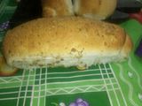 Pan con chicharon