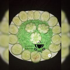 A picture of Green rice.