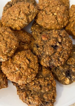 Cukormentes almás zabfalat recept fotója