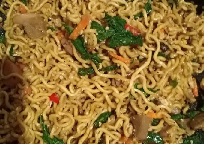 Cara Gampang Menyiapkan Mie Goreng Burung Dara, Enak
