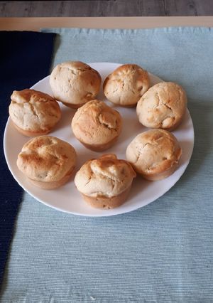 Une photo de Muffins pomme amande