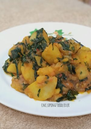 A picture of Sweet Potato Porridge (with Vegetables).