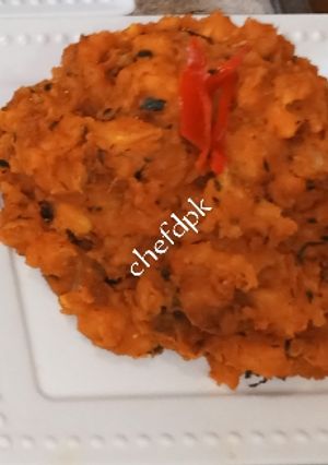 A picture of Yam Pottage.