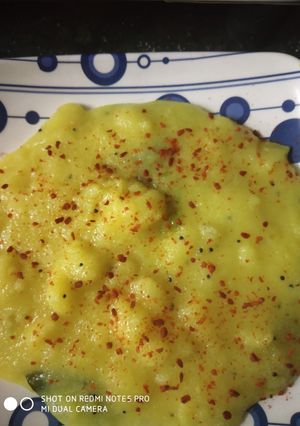A picture of Achari upma.