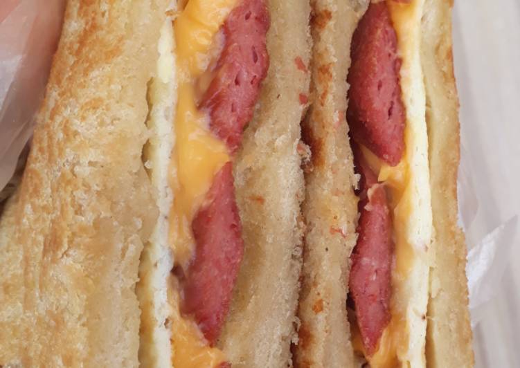 Recipe: Tasty Sausage Sandwich This is A Recipe That Has Been Tested  From My Kitchen !!