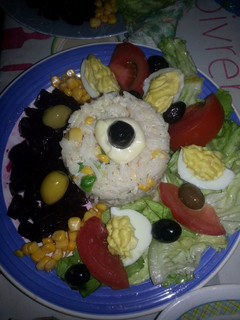 صورة لوصفة سلطة أرز