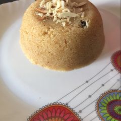 A picture of Suji ka halwa.