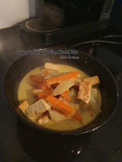 Foto resep Sayur Santan Labu Siam Wortel Tahu