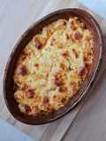 Akusay con queso gratinado 🥬🧀