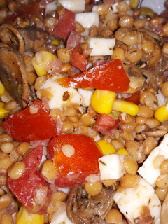 Una foto de Ensalada de Lentejas