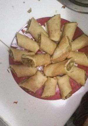 صورة لوصفة كريب مالح بالكفتة