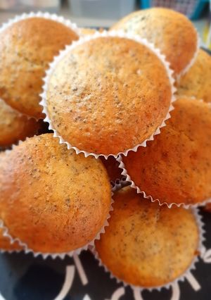 Une photo de Gâteaux individuel au yaourt citron pavot 🍋
