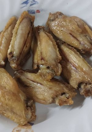 รูปของ ปีกไก่ทอดน้ำปลา หม้อทอดไร้น้ำมัน เมนูอาหารเด็ก 1 ขวบขึ้นไป