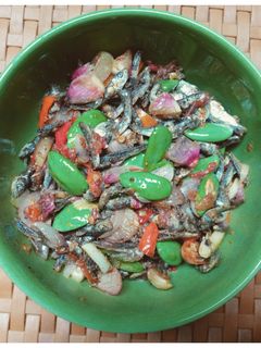 Foto resep Sambel bawang ikan asin