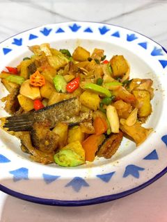 Foto resep Tumis ikan asin