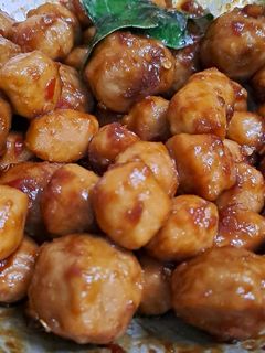 Foto resep Pentol pedas manis