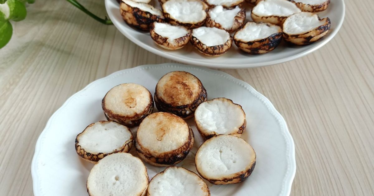 Resep Khanom Krok / Serabi Mini Thailand oleh Isnawati - Cookpad