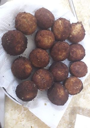 صورة لوصفة كويرات الدجاج بالحمص
