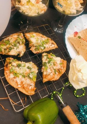A picture of Paratha Pizza.