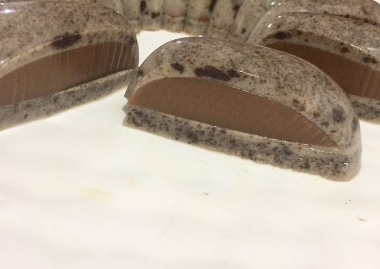 Puding Milo Oreo Susu