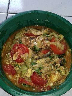 Foto resep Sarden lahar pedas (magikom) anak kost