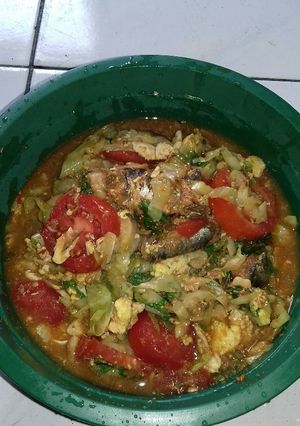 Foto resep Sarden lahar pedas (magikom) anak kost