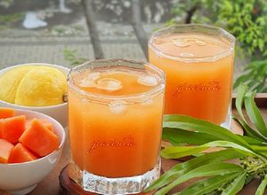 Foto resep Jus Pepaya, Pir dan Jeruk
