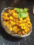 Street style chana chaat