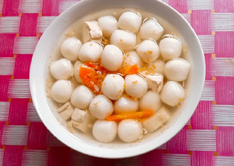 Resep "Bakso ikan tahu"👍😘❤️, Enak Banget